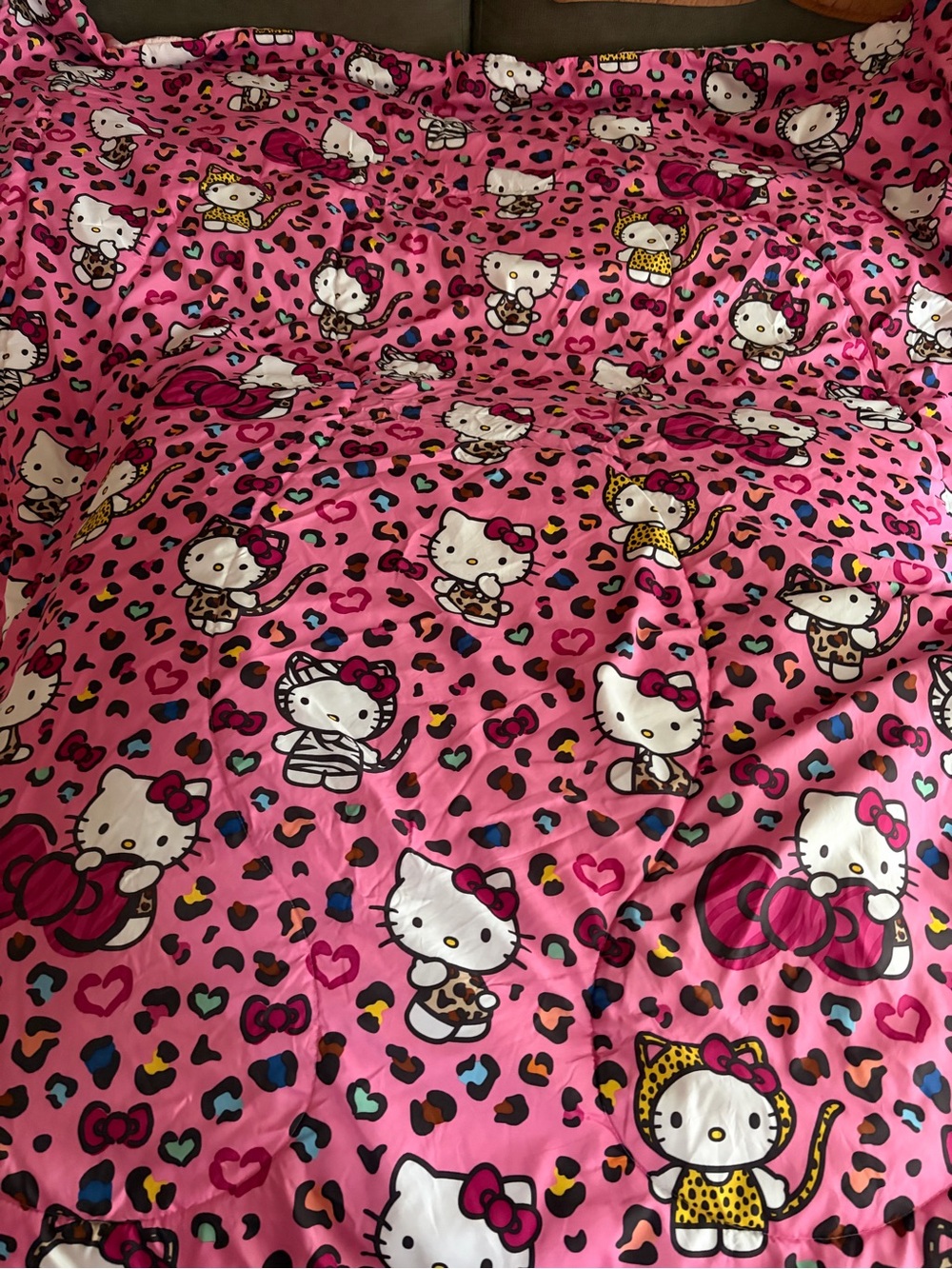 Hello Kitty Wild Jungle Comforter Twin/Full